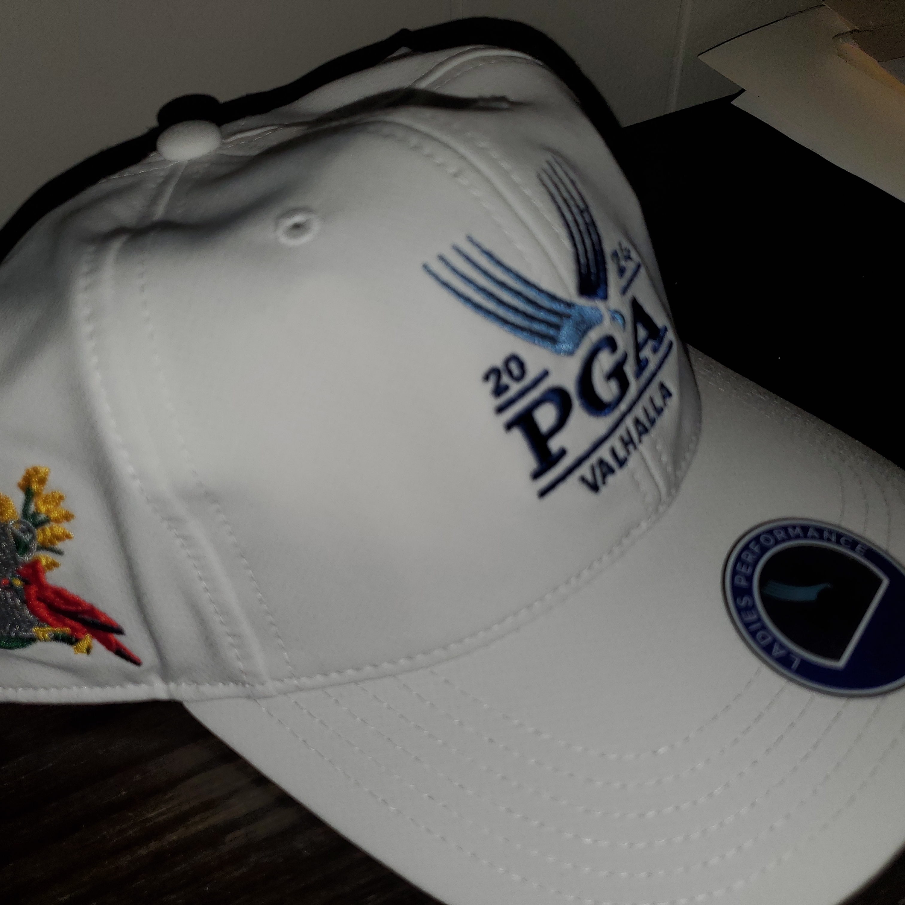 Womens White Pga Valhalla Cap